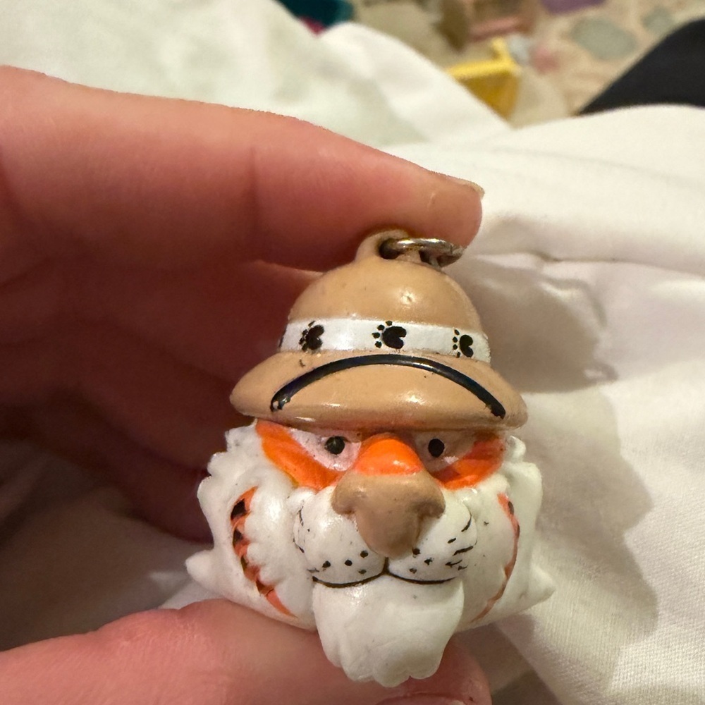 Vintage 1997 Tiger Keychain